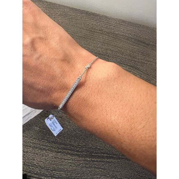 Emporio Armani Sterling Silver ID Bracelet - Picture 11 of 12